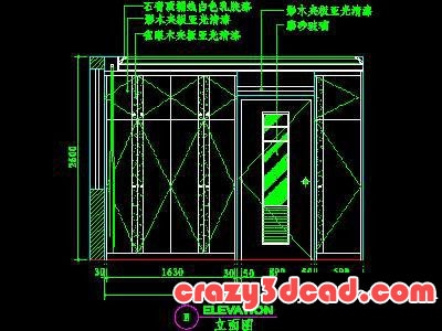 Bedroom design CAD drawings and details 12
